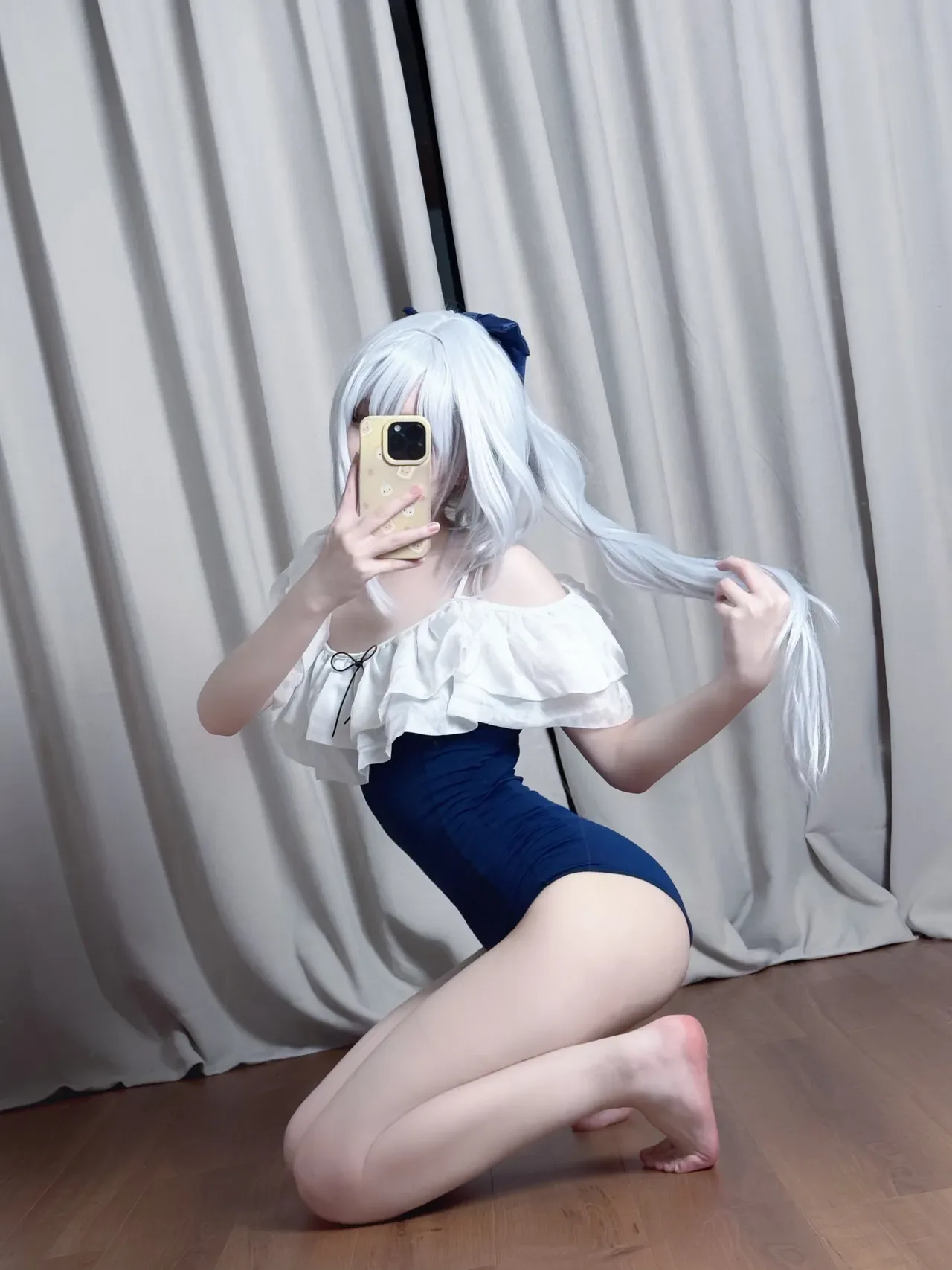幼愛Youmeko - 蔚蓝档案 月雪宫子 35P - 第 27 张写真