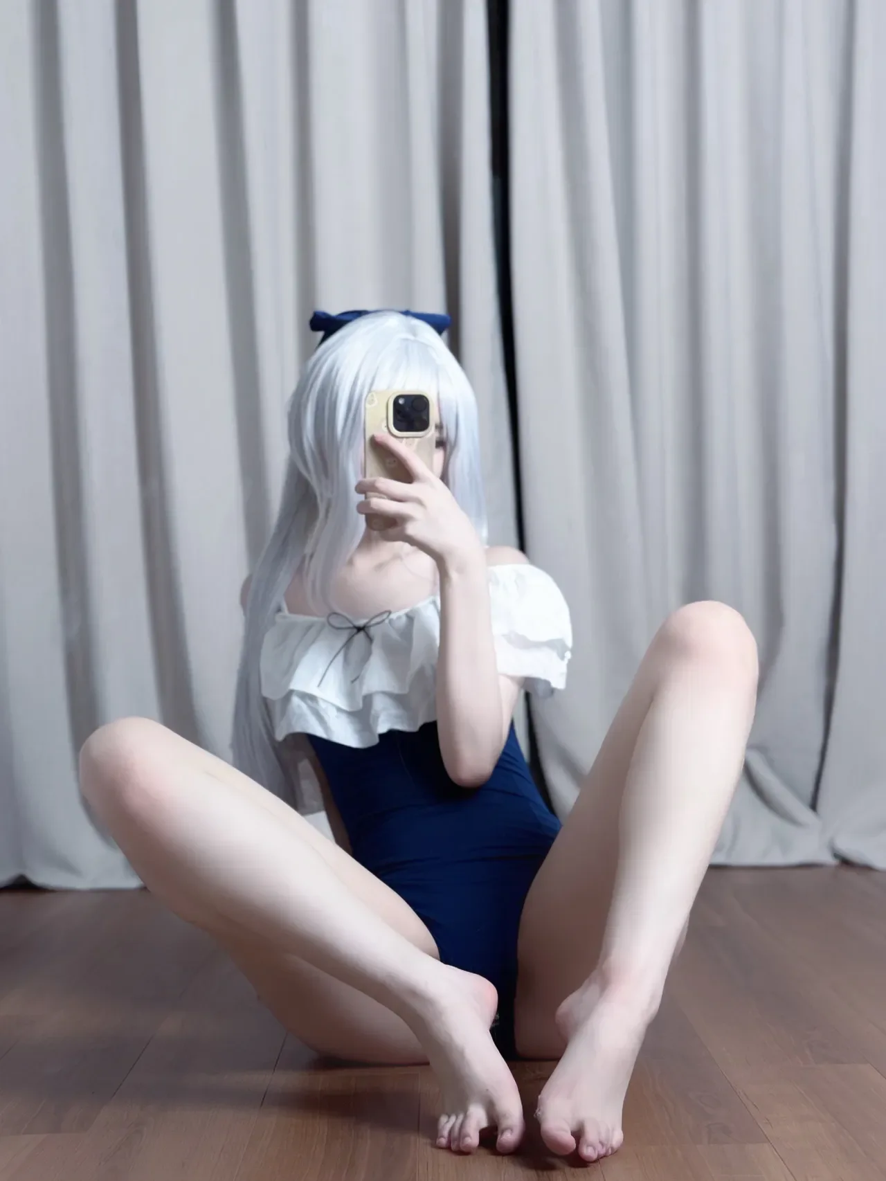 幼愛Youmeko - 蔚蓝档案 月雪宫子 35P - 第 29 张写真